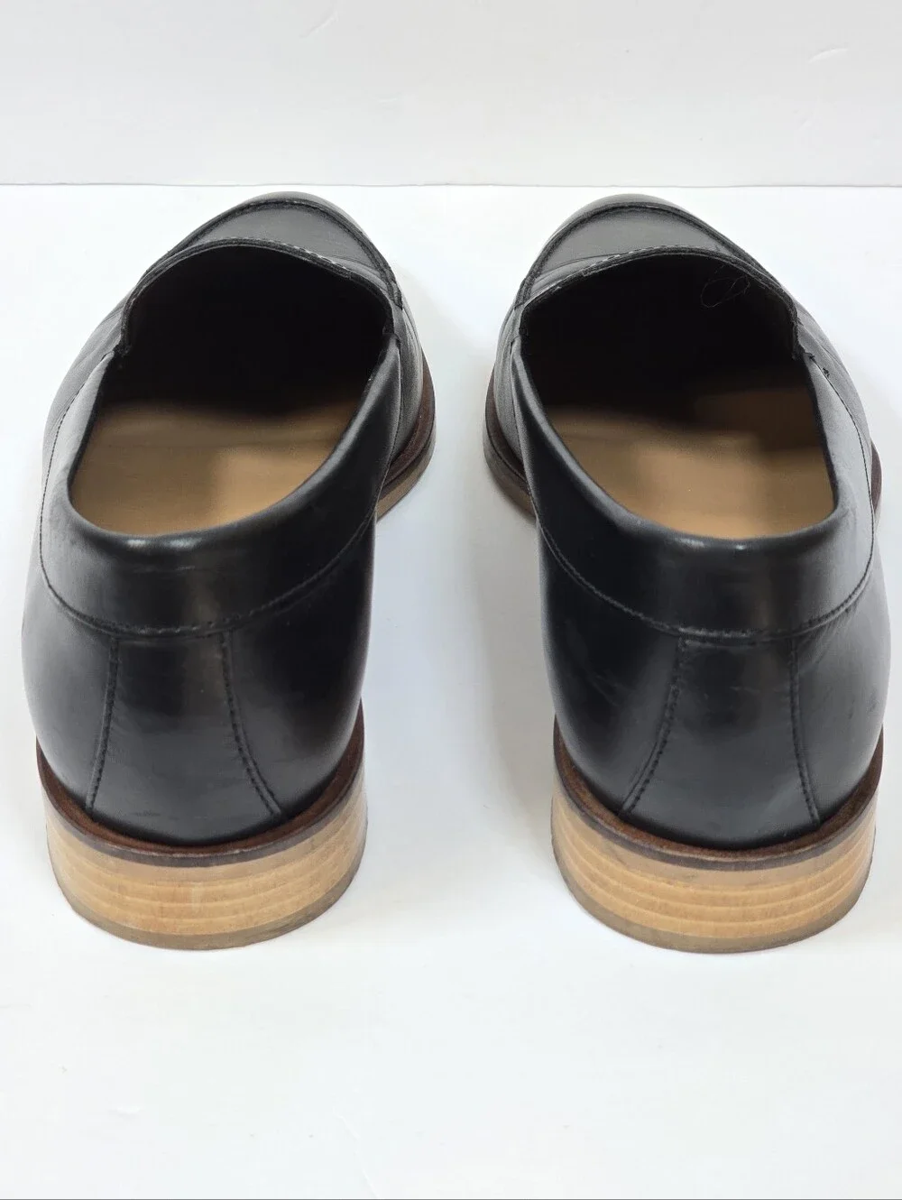Everlane The Modern Loafer Black Italian Leather Sz.9.5 Pointed Toe Flats